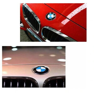 BMW Emblems Hood & Trunk 82mm + 74mm BMW Logo Replacement